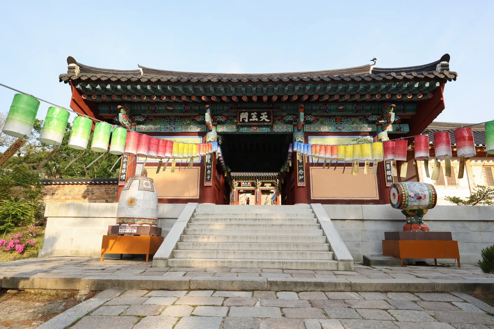 Portão Cheonwangmun do Templo Beomeosa em Busan